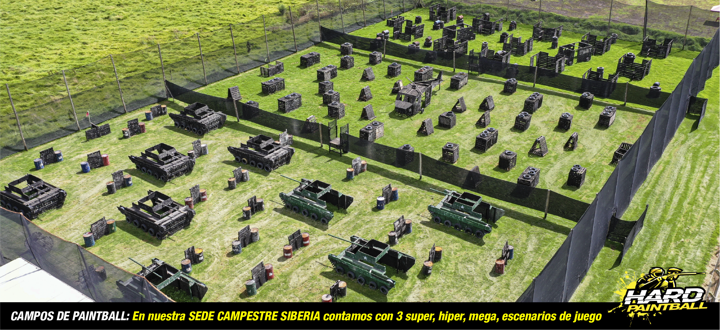 Sede Campestre siberia hard paintball