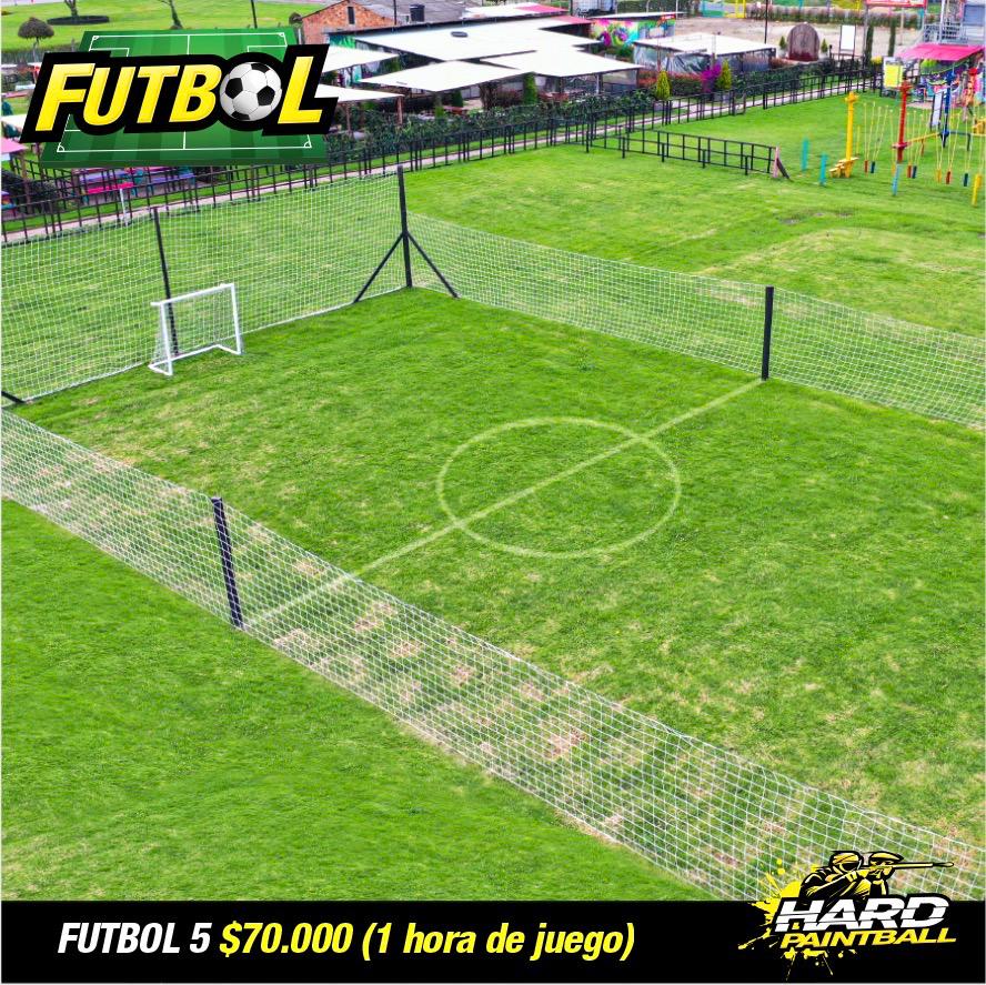 Futbol 5 hard paintball Siberia