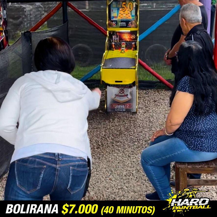 Tiro de rifle hard paintball Siberia