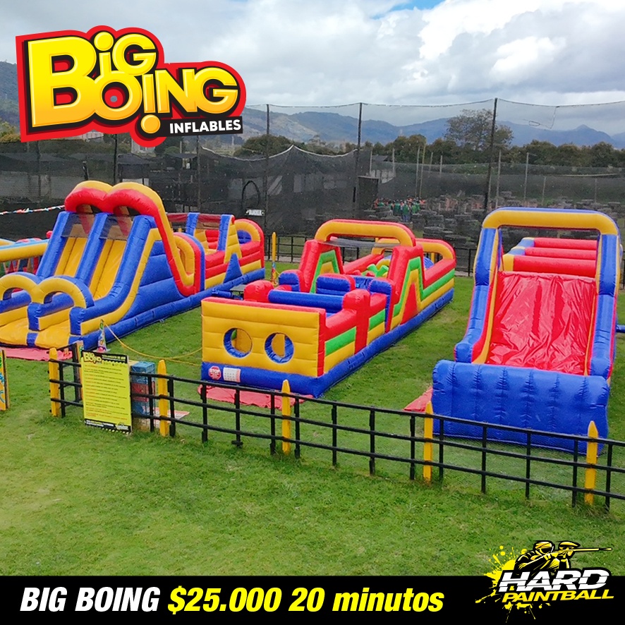 Inflables hard paintball