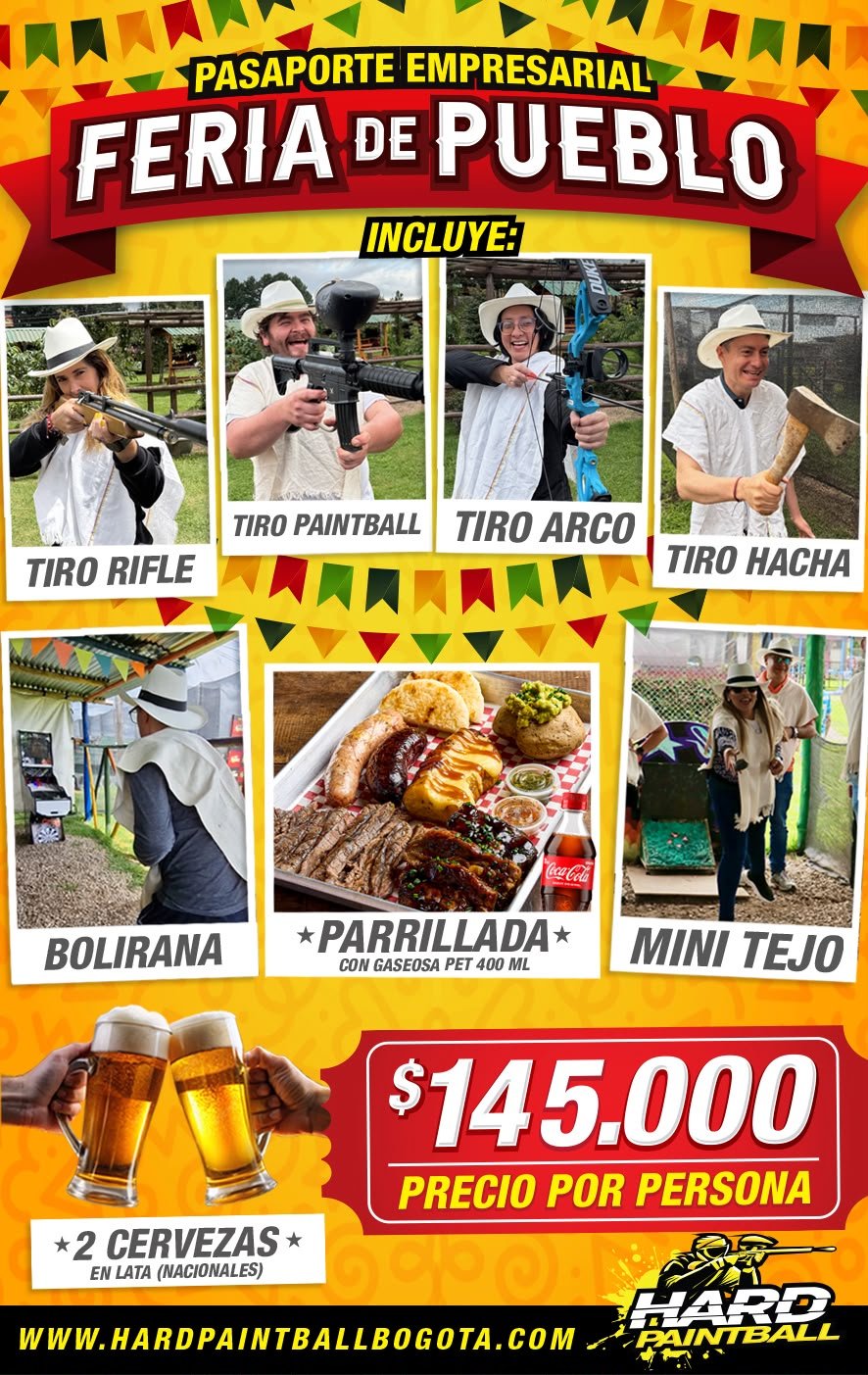 feria web Hard paintball Bogota
